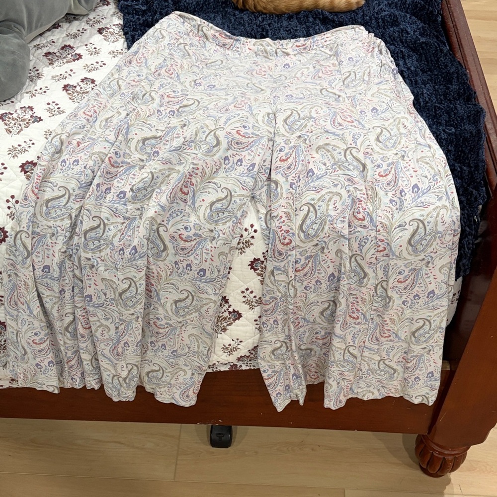 Miami Wide Leg Pants with Paisley Print